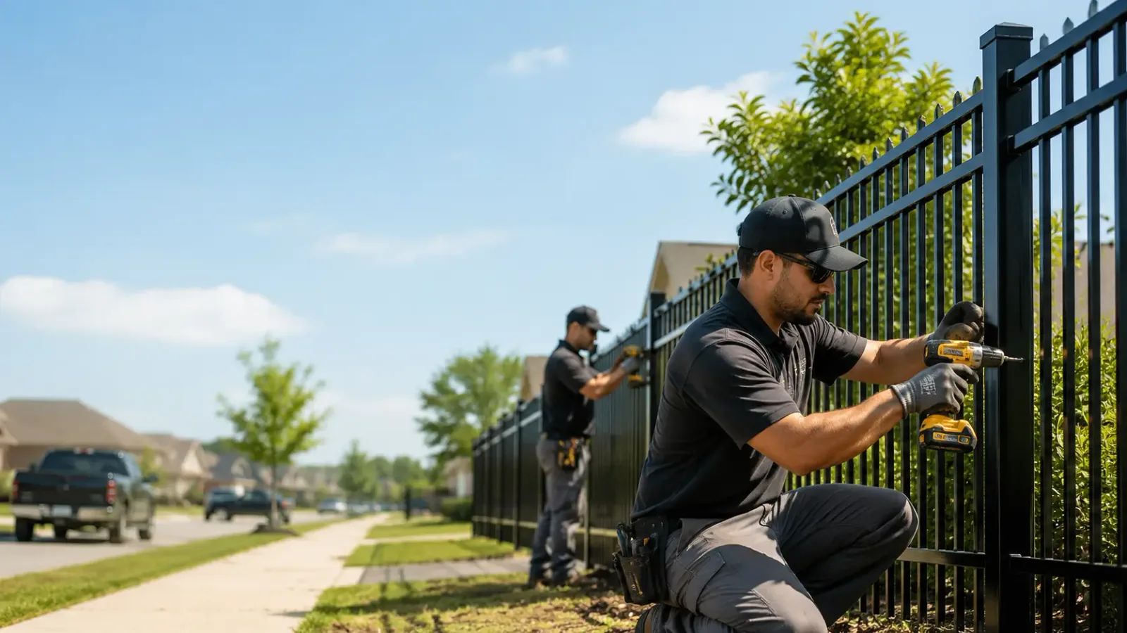 Metal Fence Installation in River Edge, NJ